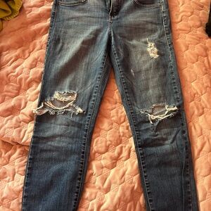 IT Collective Ripped Blue Jeans USED